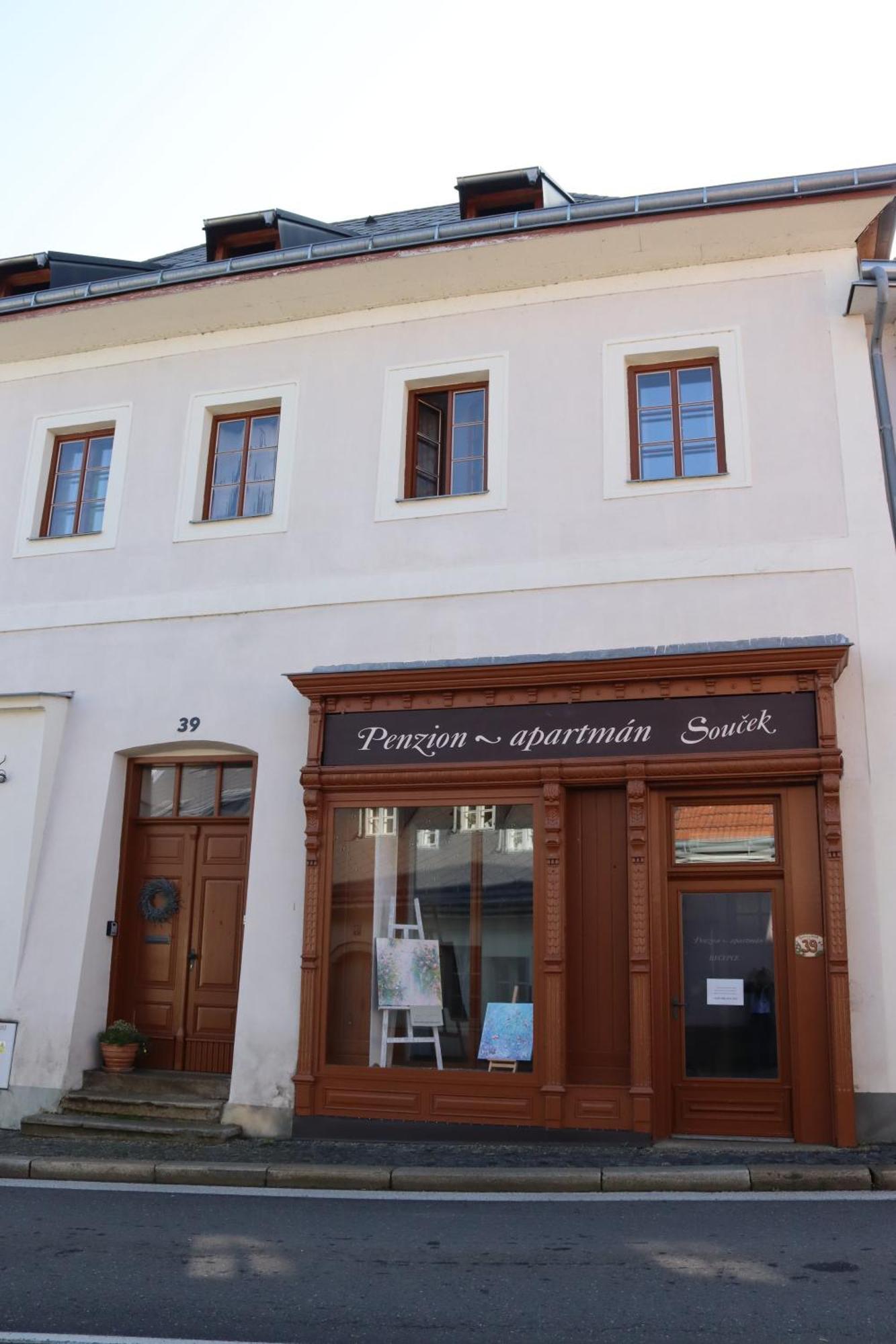 Penzion-apartmán Souček Jindřichŭv Hradec Kültér fotó